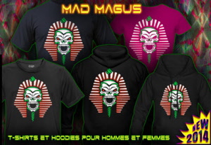 Mad Magus: tee-shirts et vestes à capuche